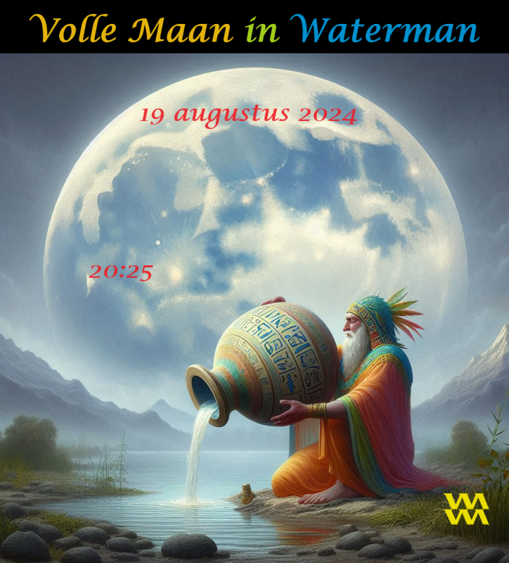 Volle Maan in Waterman - 19 augustus 2024