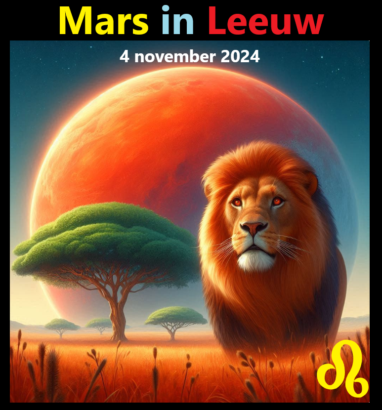 Mars in Leeuw  - 4 november 2024