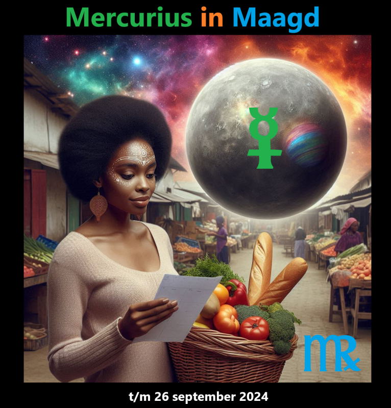 Mercurius in Maagd - 9 september 2024