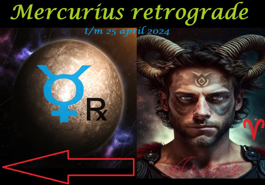 Mercurius retrograde t/m 25 april