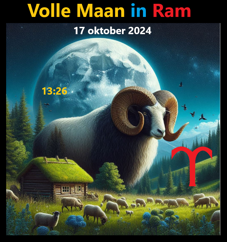 Volle Maan in Ram - 17 oktober 2024