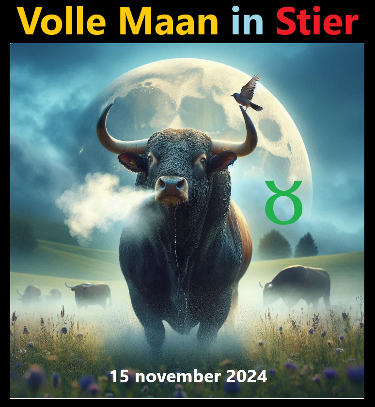 Volle Maan in Stier - 15 november 2024